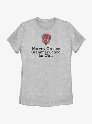 Heartstopper Harvey Greene Grammar School Logo Womens T-Shirt