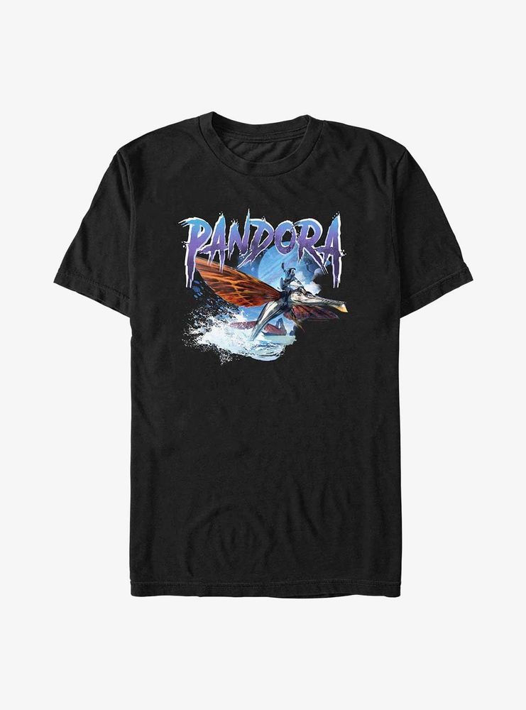 Avatar: The Way Of Water Pandora Banshee Rider T-Shirt