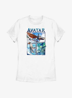 Avatar: The Way Of Water Creatures Air And Sea Womens T-Shirt