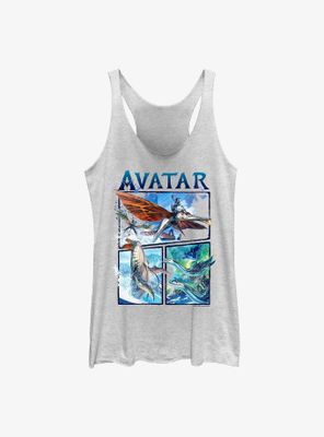 Avatar: The Way Of Water Creatures Air And Sea Womens Tank Top
