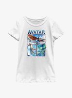 Avatar: The Way Of Water Creatures Air And Sea Youth Girls T-Shirt