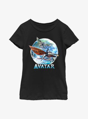 Avatar: The Way Of Water Banshee Flight Youth Girls T-Shirt
