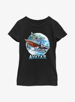 Avatar: The Way Of Water Banshee Flight Youth Girls T-Shirt