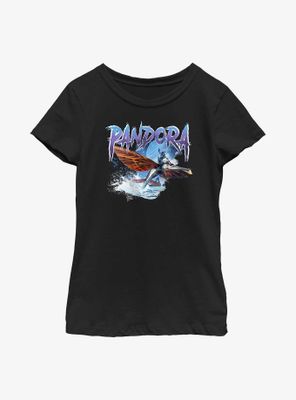 Avatar: The Way Of Water Pandora Banshee Rider Youth Girls T-Shirt
