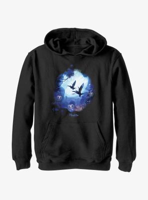 Avatar: The Way Of Water Pandora Flying Orb Youth Hoodie