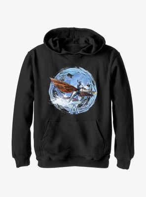 Avatar: The Way Of Water Watercolor Lock Up Youth Hoodie