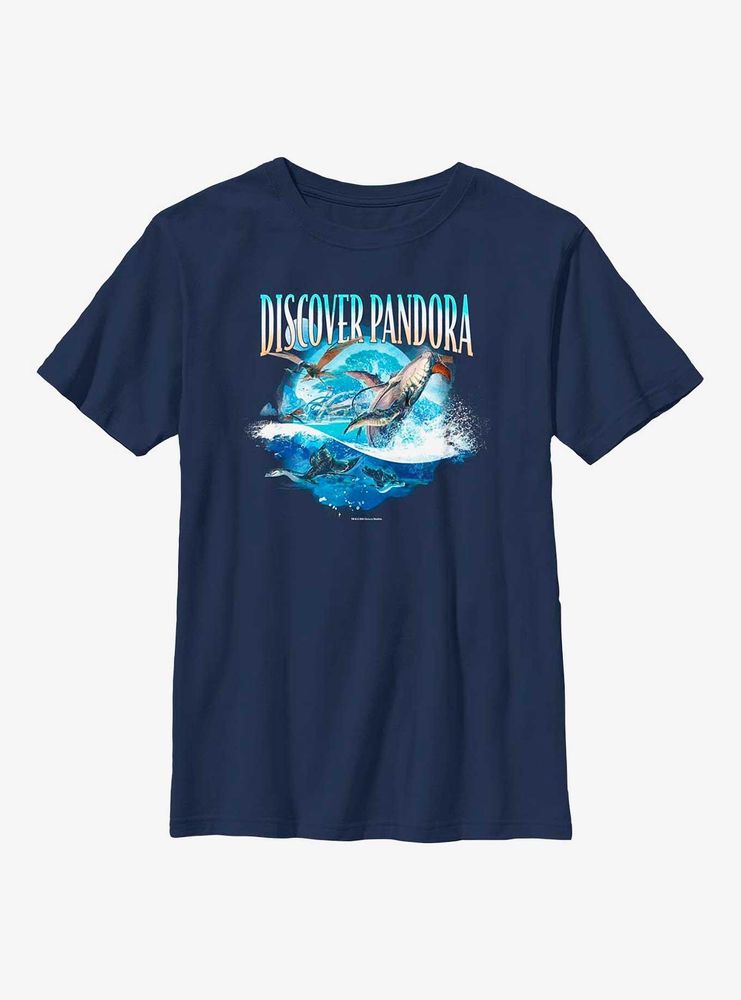 Boxlunch Avatar: The Way Of Discover Pandora Ocean Youth T-Shirt