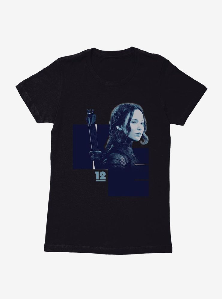 Hunger Games Katniss Everdeen District 12 Womens T-Shirt