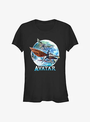 Avatar: The Way of Water Banshee Flight Girls T-Shirt