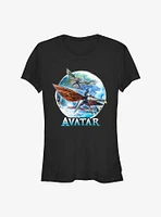 Avatar: The Way of Water Banshee Flight Girls T-Shirt