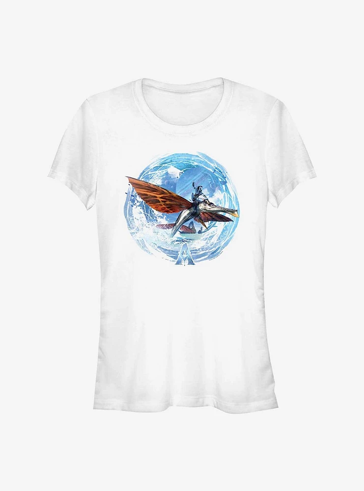 Avatar: The Way of Water Banshee Badge Girls T-Shirt