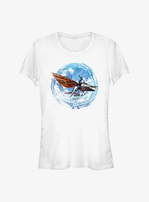 Avatar: The Way of Water Banshee Badge Girls T-Shirt