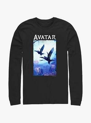 Avatar: The Way of Water Air Time Poster Long-Sleeve T-Shirt