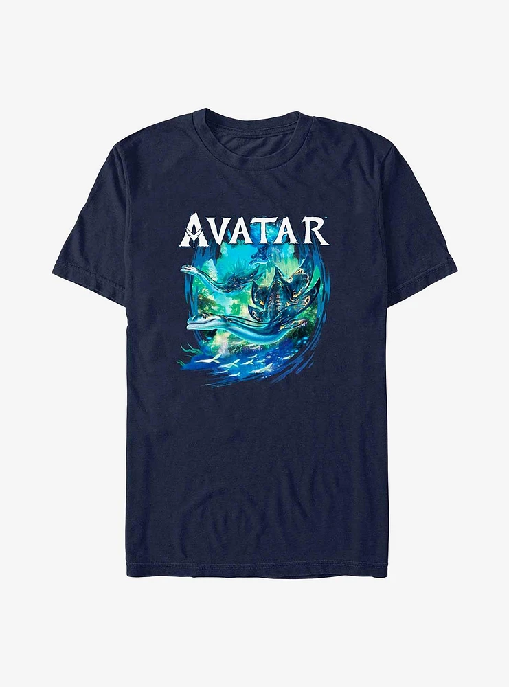 Avatar: The Way of Water Underwater Tulkun T-Shirt