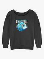 Avatar: The Way of Water Discover Pandora Girls Slouchy Sweatshirt