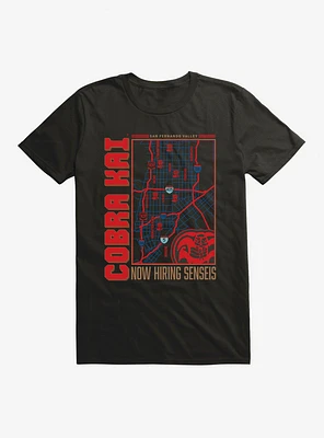 Cobra Kai Now Hiring Senseis SFV T-Shirt