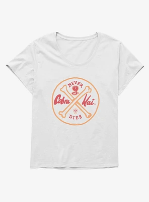 Cobra Kai Never Dies Doodle Girls T-Shirt Plus