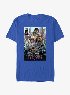 Marvel Black Panther: Wakanda Forever Comic Cover T-Shirt