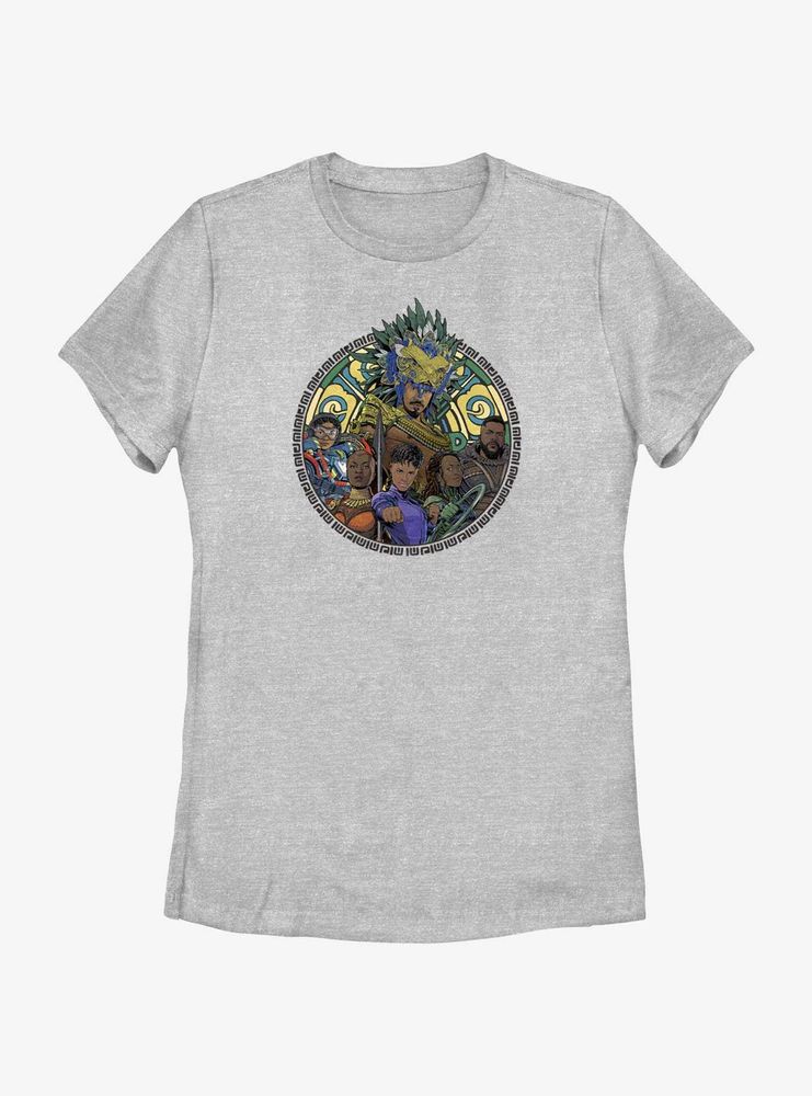 Marvel Black Panther: Wakanda Forever Hero Circle Womens T-Shirt