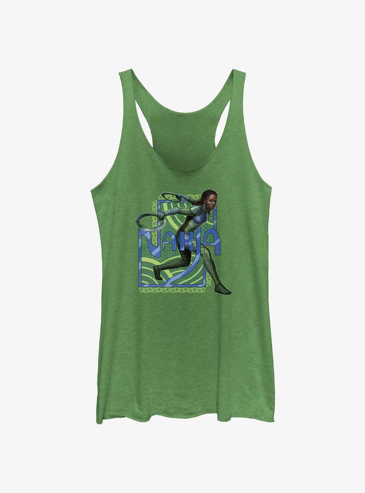 Marvel Black Panther: Wakanda Forever Nakia Badge Womens Tank Top