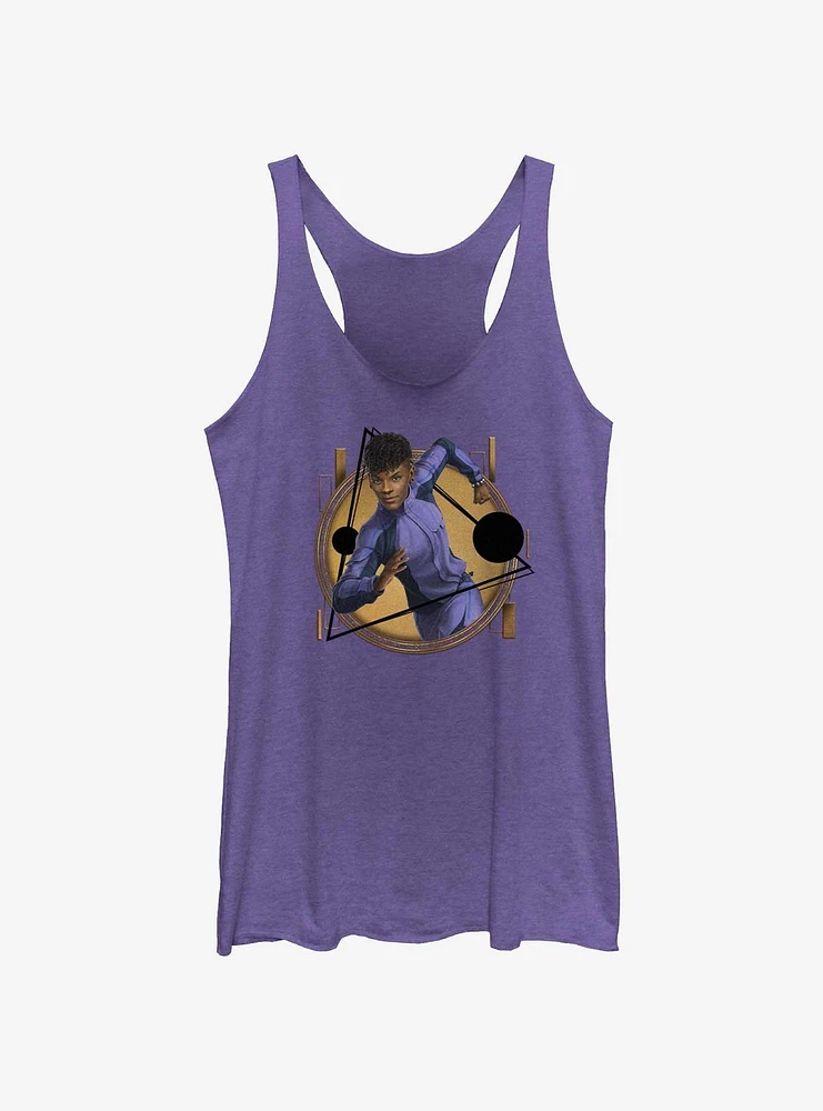 Marvel Black Panther: Wakanda Forever Shuri Badge Womens Tank Top