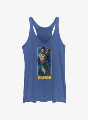 Marvel Black Panther: Wakanda Forever Namor Submariner Badge Womens Tank Top