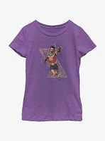 Marvel Black Panther: Wakanda Forever Namor Symbol Youth Girls T-Shirt