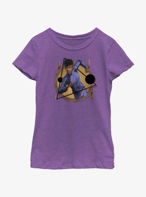 Marvel Black Panther: Wakanda Forever Shuri Badge Youth Girls T-Shirt