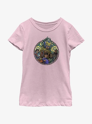 Marvel Black Panther: Wakanda Forever Hero Circle Youth Girls T-Shirt