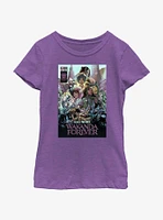 Marvel Black Panther: Wakanda Forever Comic Cover Youth Girls T-Shirt