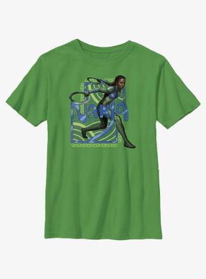 Marvel Black Panther: Wakanda Forever Nakia Badge Youth T-Shirt