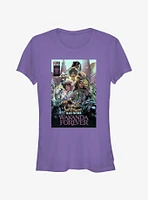 Marvel Black Panther: Wakanda Forever Comic Cover Girls T-Shirt