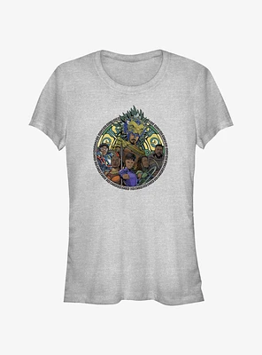 Marvel Black Panther: Wakanda Forever Hero Badge Girls T-Shirt