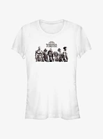 Marvel Black Panther: Wakanda Forever Hero Lineup Girls T-Shirt