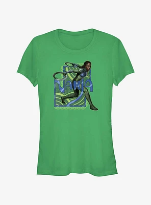 Marvel Black Panther: Wakanda Forever Nakia Badge Girls T-Shirt