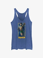 Marvel Black Panther: Wakanda Forever Namor Badge Girls Tank