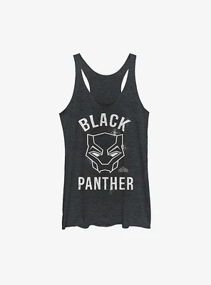 Marvel Black Panther Bold Helmet Girls Tank