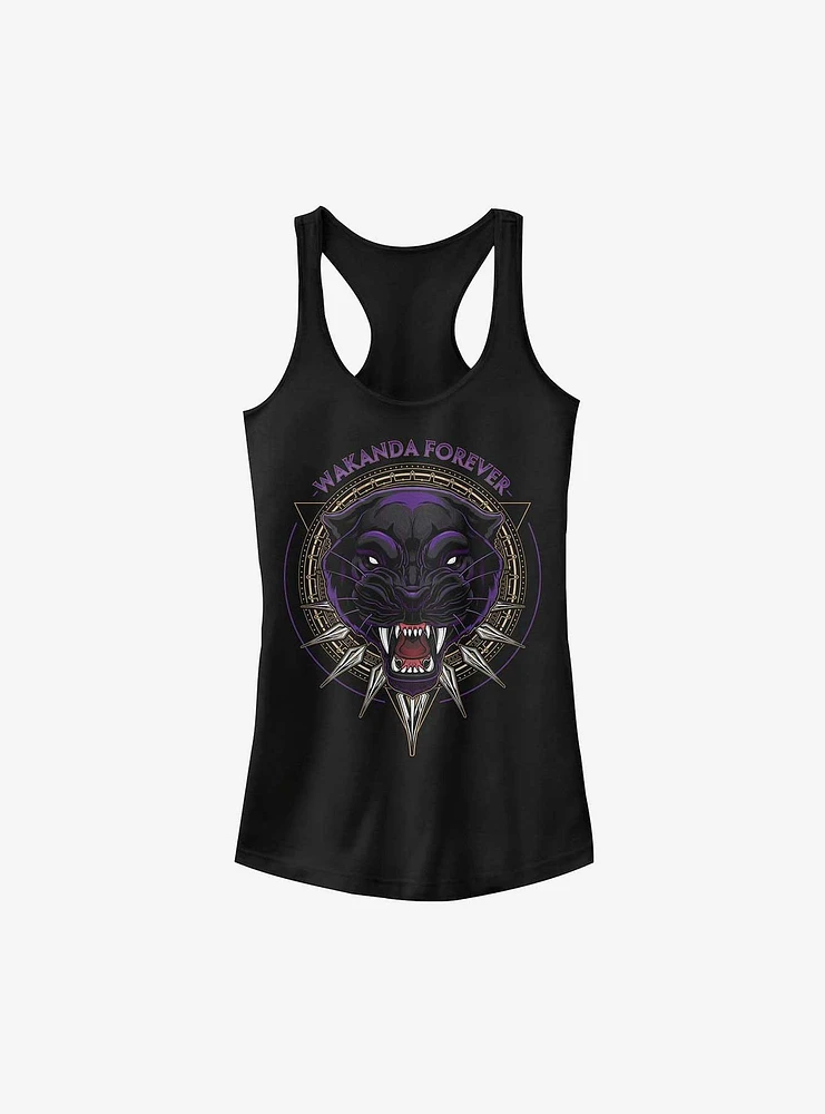 Marvel Black Panther: Wakanda Forever Growling Panther Girls Tank