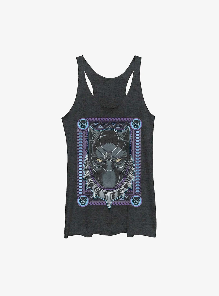 Marvel Black Panther Masked Card Girls Tank