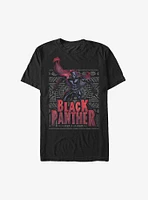 Marvel Black Panther Cape On T-Shirt