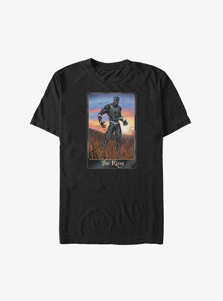 Marvel Black Panther The King Card T-Shirt
