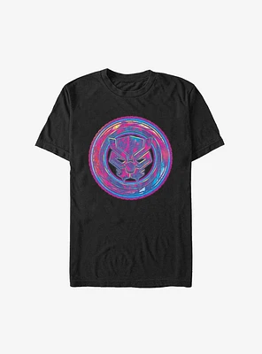 Marvel Black Panther: Wakanda Forever Neon Shield T-Shirt