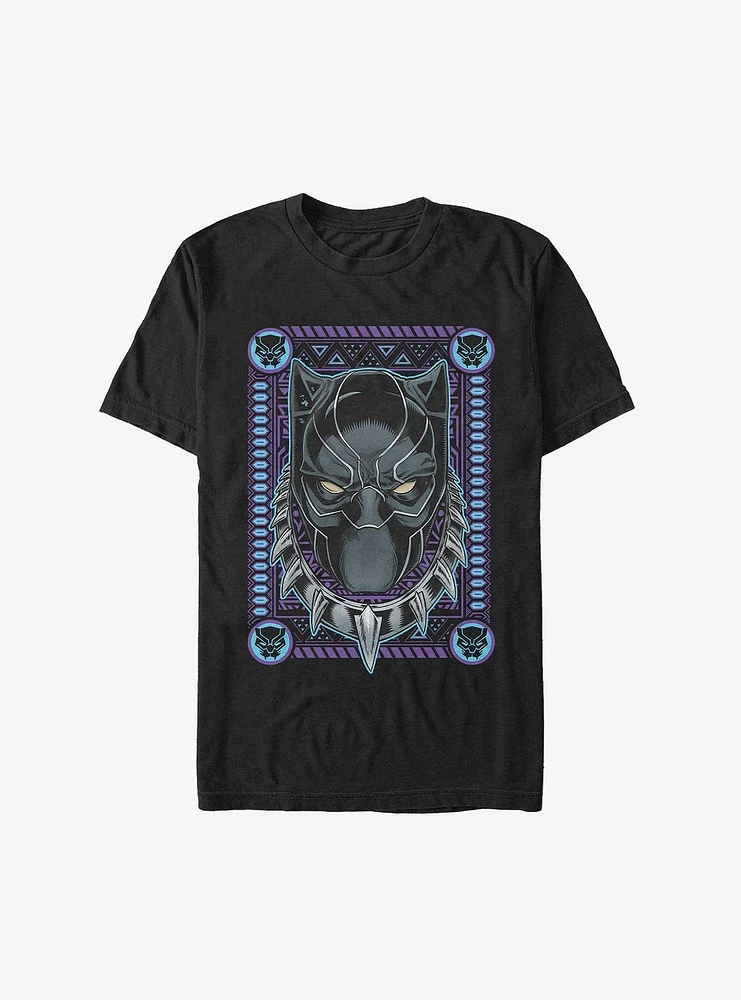 Marvel Black Panther Masked Card T-Shirt