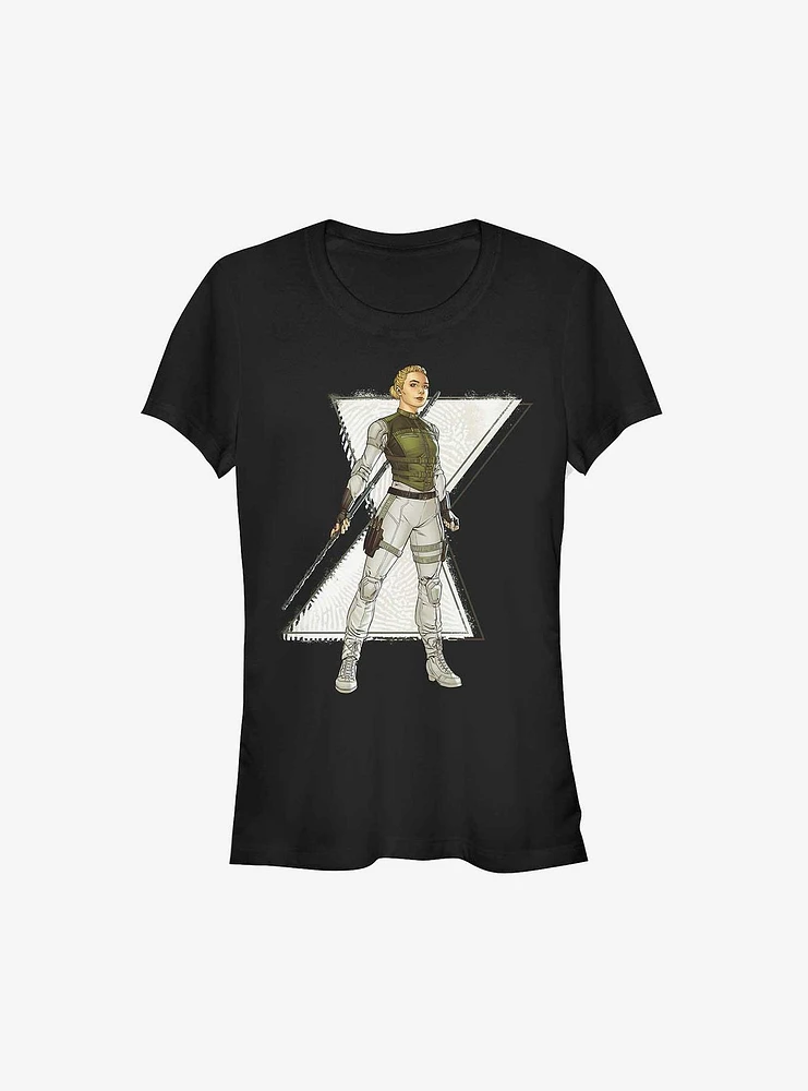 Marvel Yelena Action Pose Girls T-Shirt