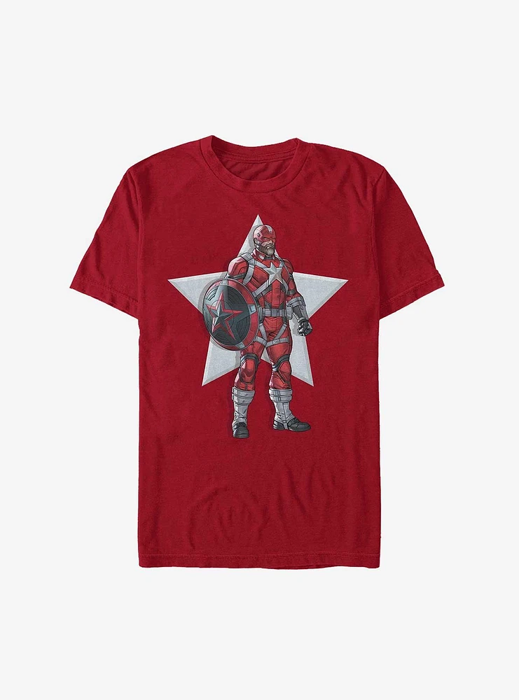 Marvel Red Guardian Action Pose T-Shirt