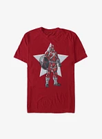 Marvel Red Guardian Action Pose T-Shirt