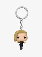 Funko Marvel The Marvels Pocket Pop! Captain Marvel Vinyl Bobble-Head Key Chain