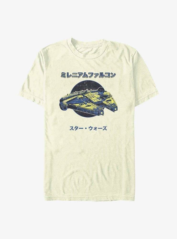 Star Wars Millennium Falcon Japanese T-Shirt