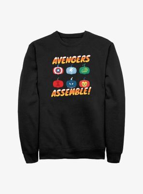 Marvel Avenger Pumpkins Assemble Sweatshirt