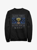 Marvel X-Men Wolverine Ugly Christmas Sweatshirt